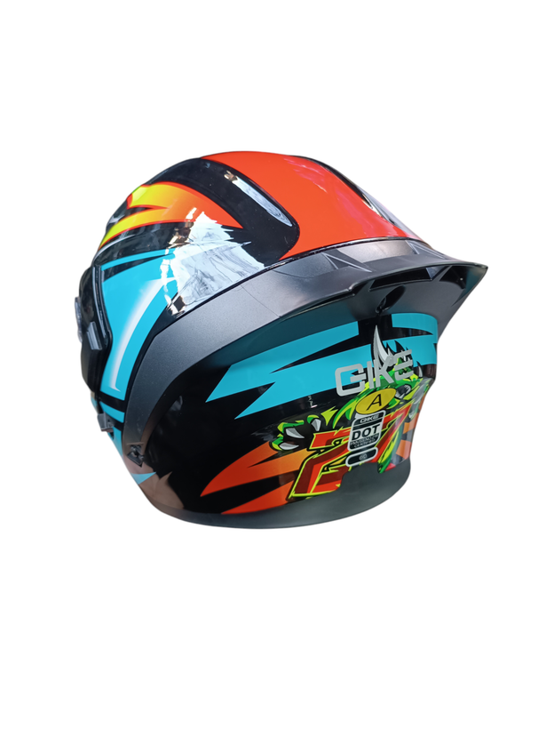 کلاه کاسکت فک متحرک QIKE