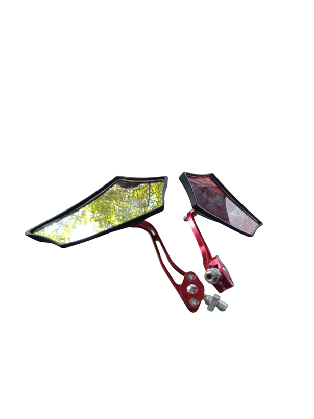 آینه اسپرت موتور سیکلت قرمز