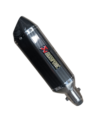 خرید و مشخصات اگزوز قهرمانی اکروپاویچ سایلنسر دار ( طرح کربن ) شیش گوش