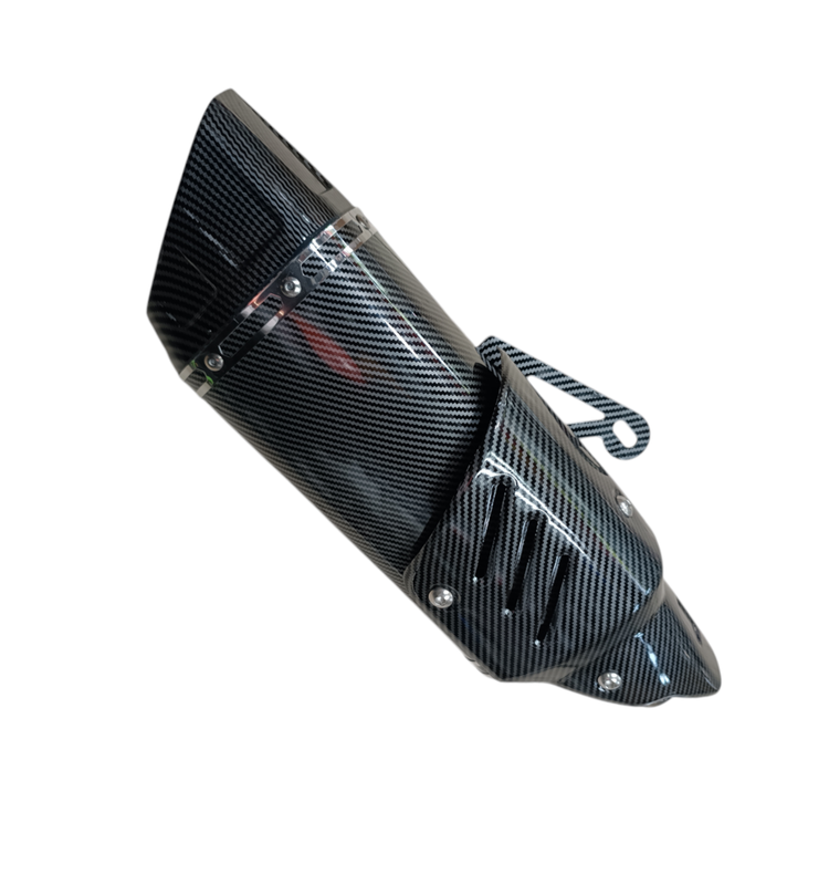 اگزوز قهرمانی اکروپاویچ کاور دار کربن