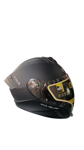 کلاه کاسکت فک ثابت کایک مشکی مات