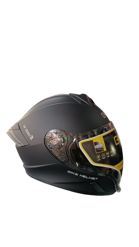 کلاه کاسکت فک ثابت کایک مشکی مات