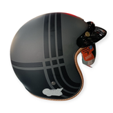 کلاه کاسکت وسپایی طوسی