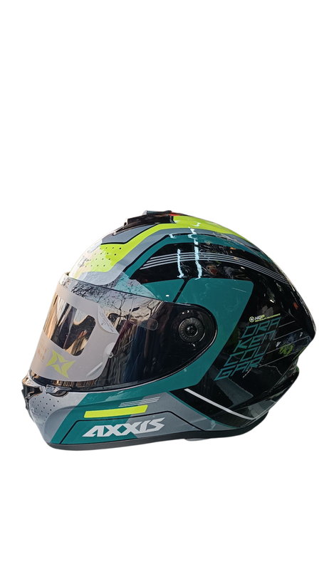 کلاه کاسکت فک ثابت AXXIS اکسیس مشکی فسفری